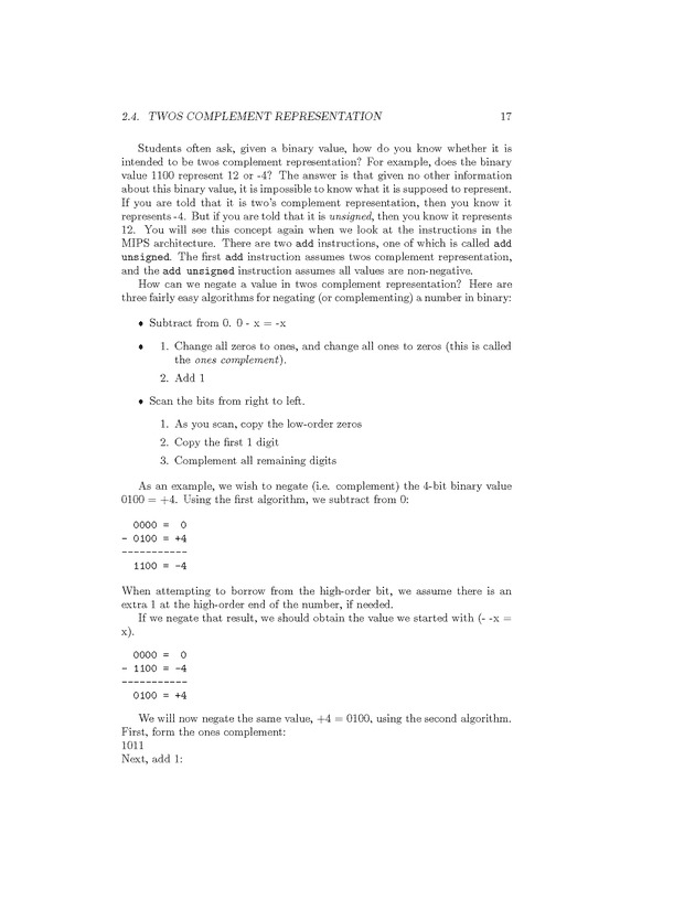 Computer Organization with MIPS - Page 17